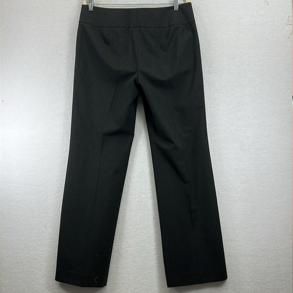 Halogen Taylor Fit Career Pants Sz 12 Dk Gray Polyester/Viscose/Spandex Like New - Picture 5 of 12